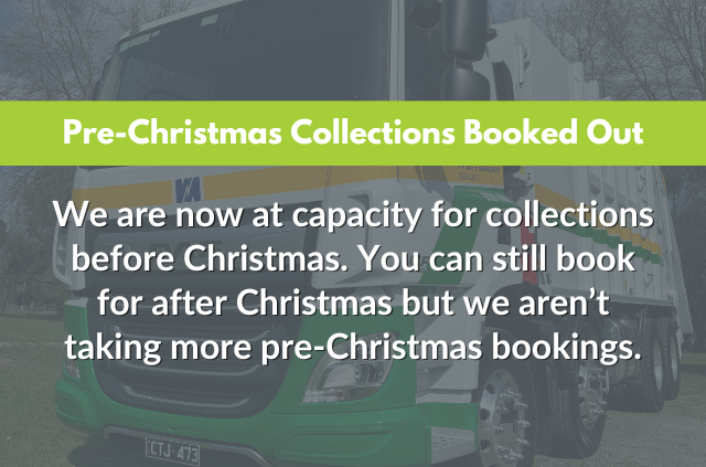 Pre-Christmas Bookings Closed