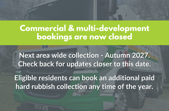 Collections commence Autumn 2027
